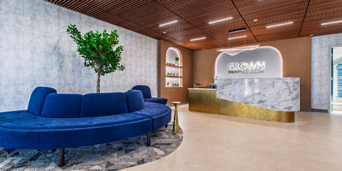 Private consultation space at Crown Dental Club